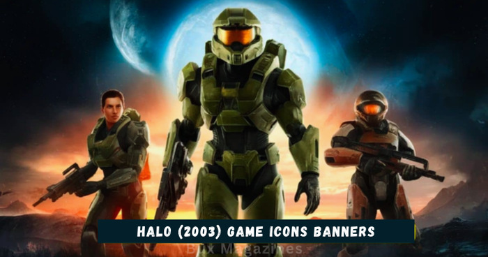 Halo (2003) game icons banners